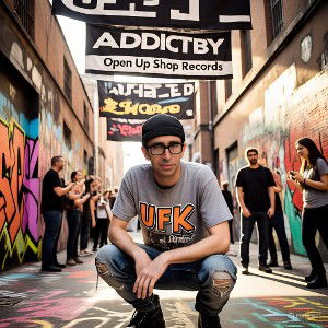addicted produced by @cal.t (open up shop records)