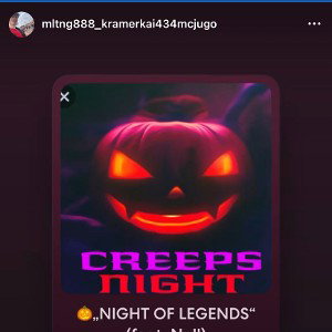 NIGHT OF LEGENDS🎃😈🤡☠️💀👻 (RapFame Halloween Special)