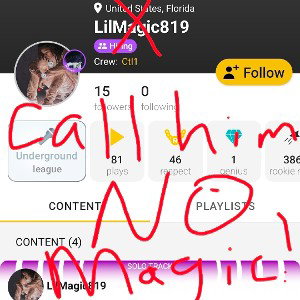 NO MAGIC-(Lil Magic diss)