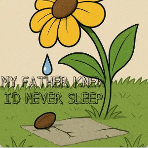My Father knew id never sleep