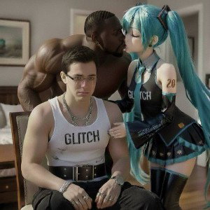 HATSUNE MIKU FT. BLACK GUY
