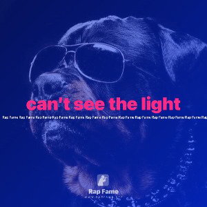 can’t see the light