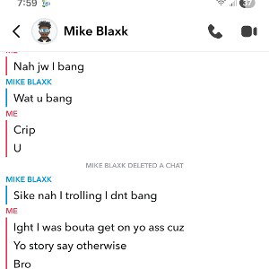 u ain't slide cuz u a bitch