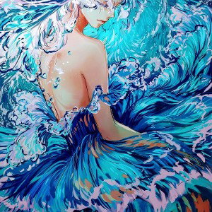 DROWNING IN THE BLUE