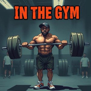 In the gym”