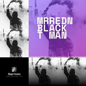 MRREDNBLACK T MAN 