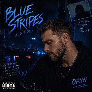 Blue Stripes (His side)