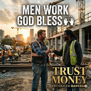 Men work, God Bless