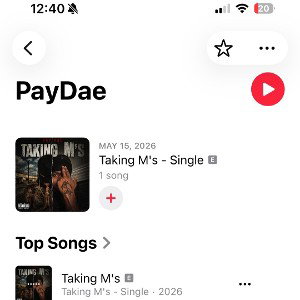 PAYDAE - TAKING Ⓜ️s (OUT NOW ON STREAMS)