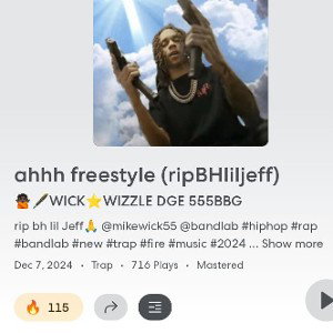 ahhh freestyle 🙏🏿🙏🏿 BH LIL JEFF