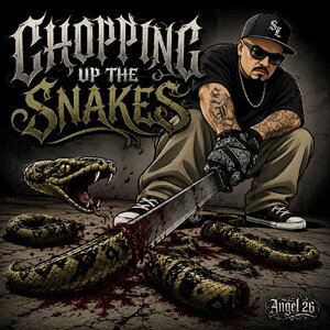 chopping up the snakes