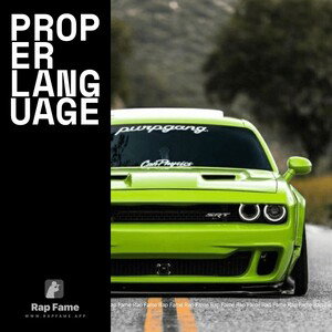 proper language