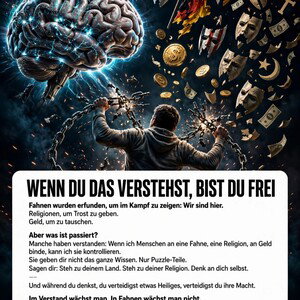 was ist dein Titel? Keiner sah den Menschen.