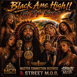 Black Ame High!! Free Style Black!!