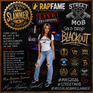 Black-out by Miss Alabama Slammer #blackoutbam 