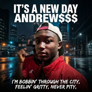 I’m bobbin' through the city, feelin' gritty, never pity,  