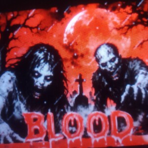 "Mood flooded in blood"