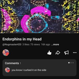 Endorphins in my head 