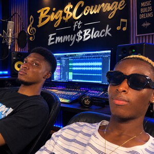 Big$Courage Pulling up with Emmy$Black🎵😎