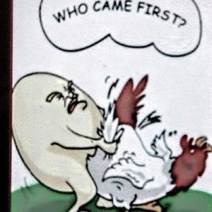 🎧CHICKEN OR THE EGG ?😇😈 (THE IMPOSIBLE  QUESTION) ..THAT ONLY GOD KNOWS THE ANSWER TO THE CHICKEN OR THE EGG ?