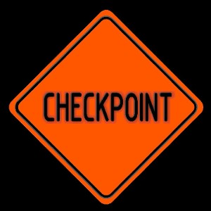 Checkpoint.