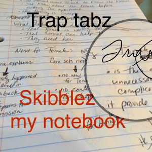 Skribblez  in my notebook mix
