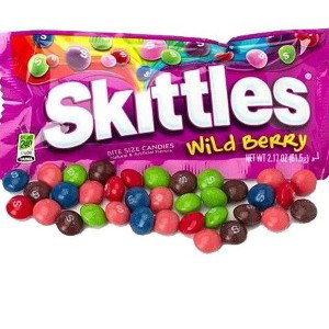 Skittles Laid out 💯