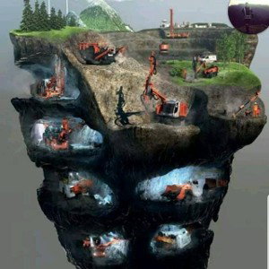 para los mineros 