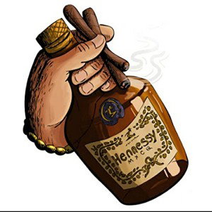 Drinking on some hen