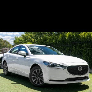 white car
