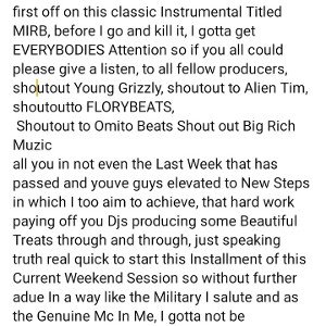 Taking the Time to Applaud the Producers~Chris Bell