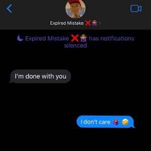 don’t care