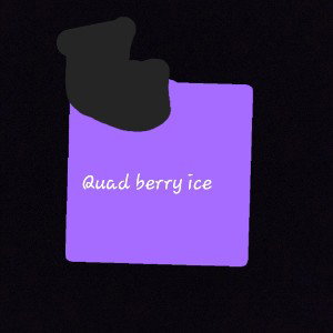 Quad berry ice 