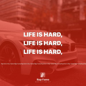 Life is hard,