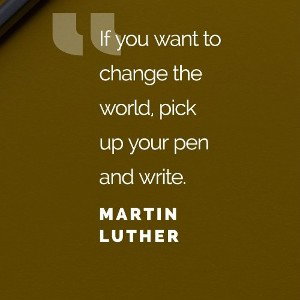 Pick up the pen,