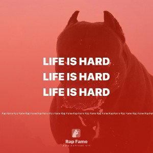 life is hard