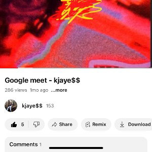 kjaye$$ - google meet 