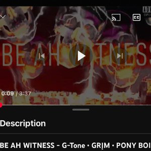 G-TONE • GRIM • PONY BOI - Be ah witness (Remastered)/Bass boosted) 