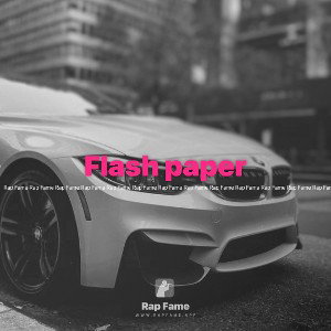 Flash paper