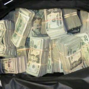 money in the bag