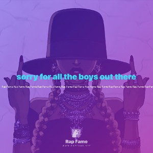 sorry for all the boys out there
