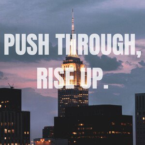 PUSH THROUGH
