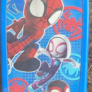 Hanging out with Spider-Man