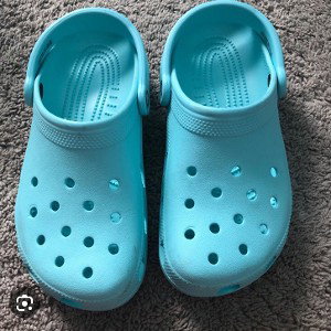 Baby Blue Croc Shoes