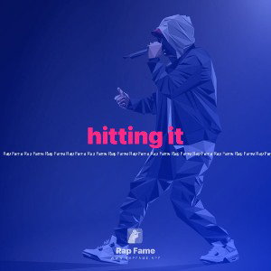 hitting it