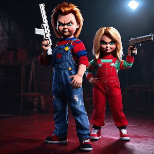 k.kendley - Chucky and Tiffany 🎃 🎃 👻 Hahaha