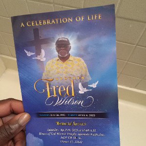 sip up brother Fred thanks you 