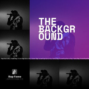 the background 