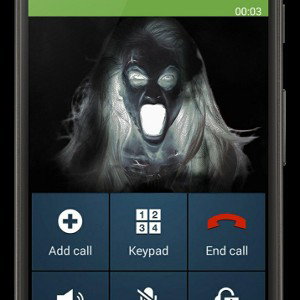 a ghost called me at my home 