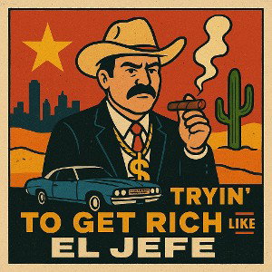 tryin to get rich like el jefe 